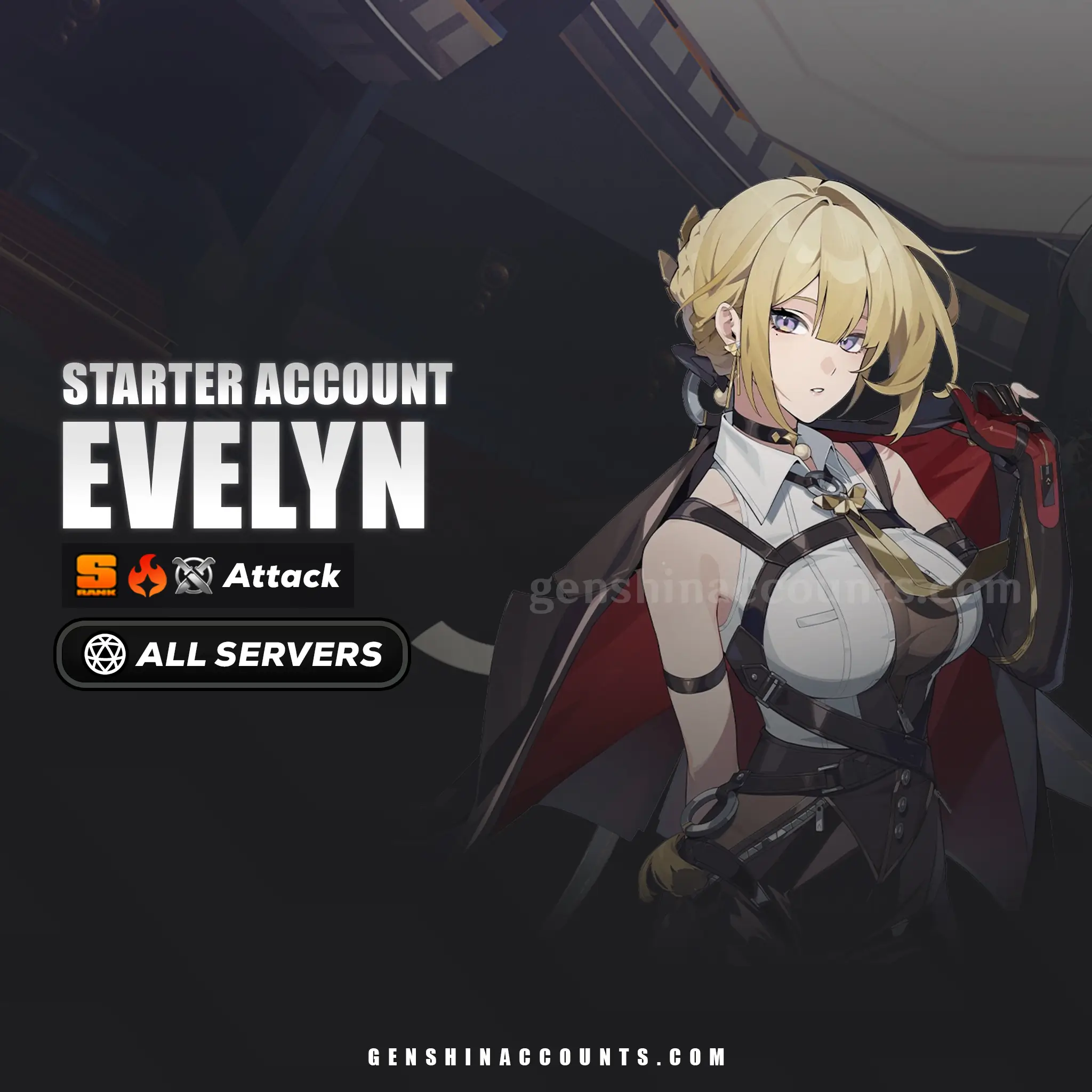 Evelyn Chevalier Starter Account - Zenless Zone Zero