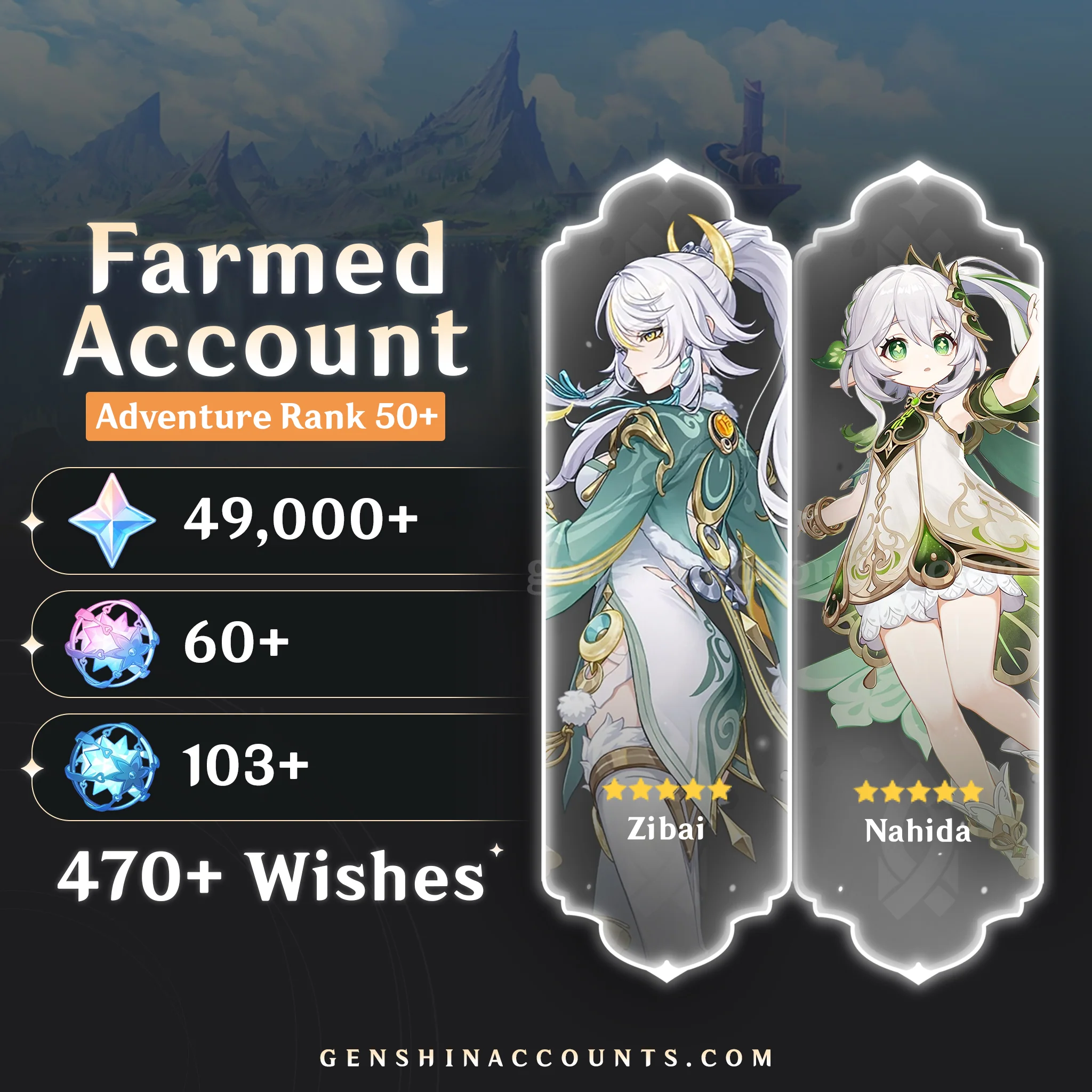 Genshin Impact Double Farmed Account - Image 3
