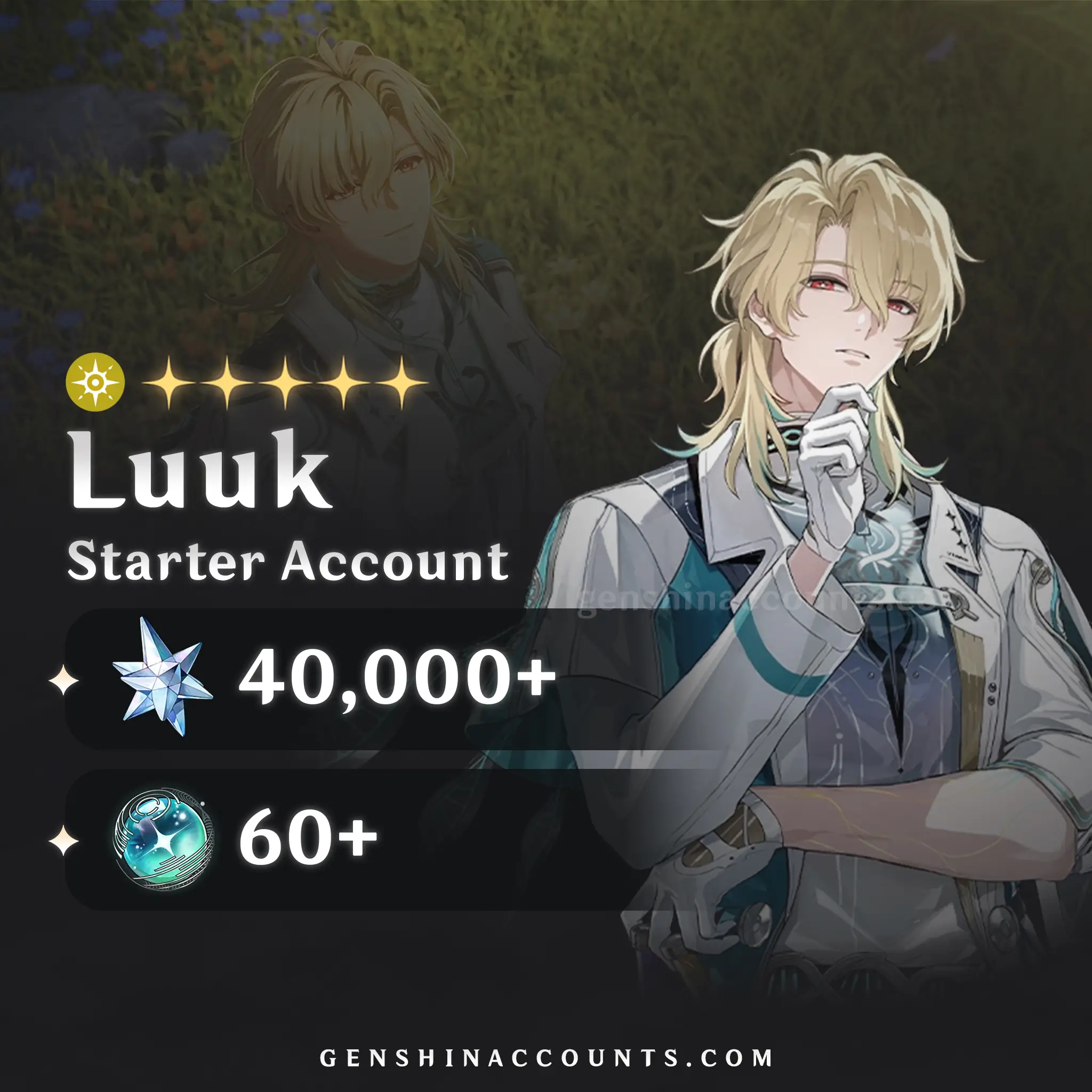 Luuk Account with Astrites - Wuthering Waves