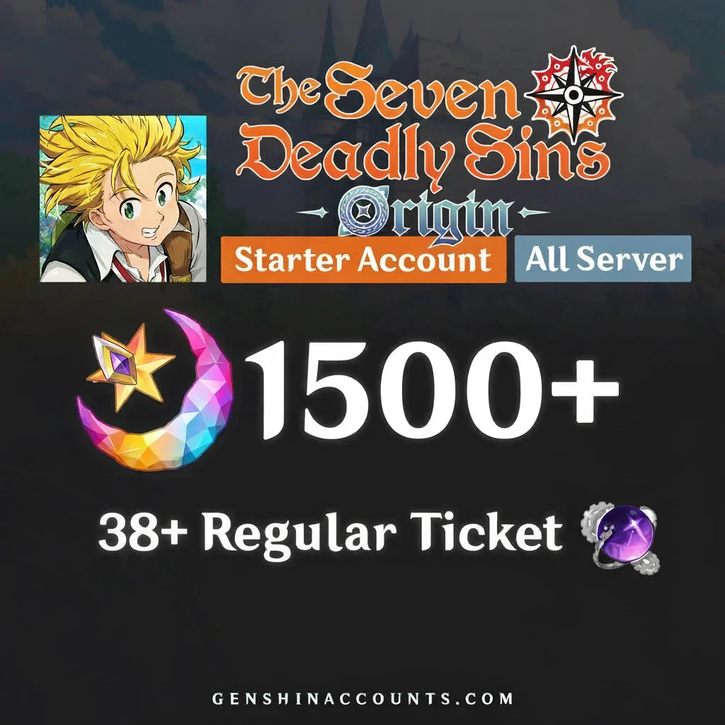 The Seven Deadly Sins: Origin Reroll Starter Account